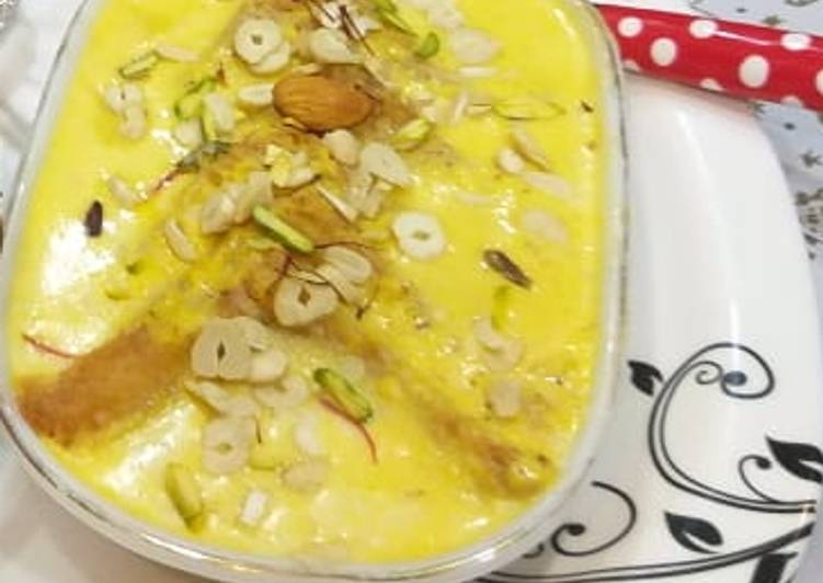 How to Make Homemade Shahi tukra