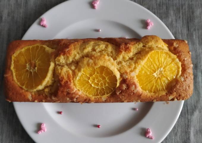 Recette Parfait Cake a l'orange perle de sucre