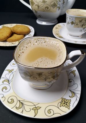 A picture of Irani Chai.