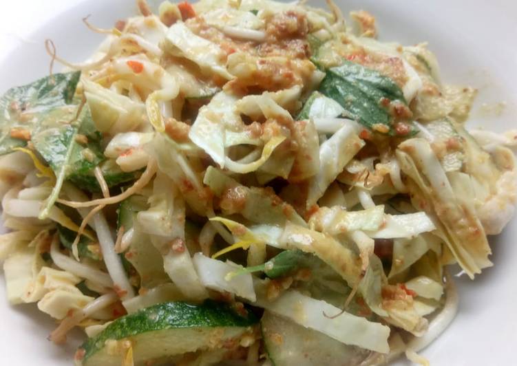 Resep Karedok Sayur Mentah yang Enak Banget