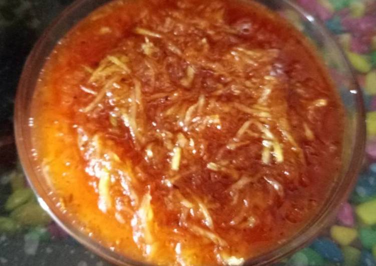 Mango lacchha chutney (chhunda)