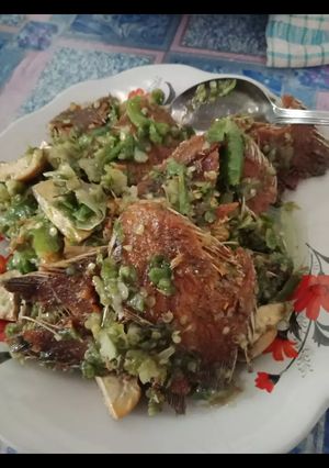 Foto resep Sambal ijo+rawit dan ikan asin sepat + jengkol