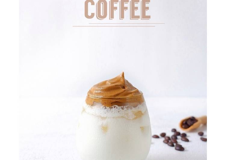 Resep Iced Dalgona Coffee, Menggugah Selera