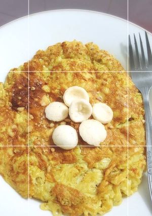 Foto resep Resep Anak Kos | Dadar Mie Rasa Soto