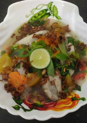 Foto resep Sup ikan kakap pedas