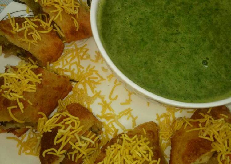 Veg methiya rolls