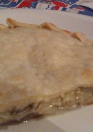 Una foto de Tarta de cebollas