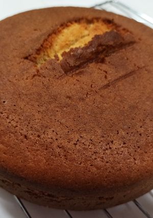 Una foto de 🥧Bizcocho de vainilla🥧