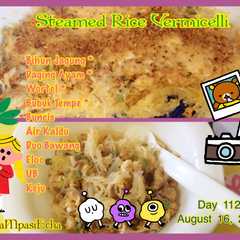 Steamed Rice Vermicelli (Mpasi 9+) রেসিপির প্রধান ছবি