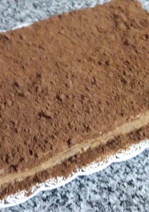 Una foto de Chocotorta