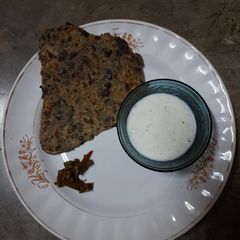 A picture of Drumstick leaves paratha.