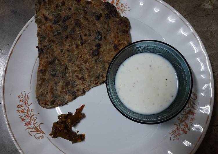 Recipe of Appetizing Drumstick leaves paratha
