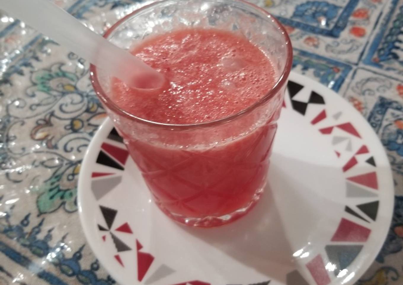 Watermelon slushy