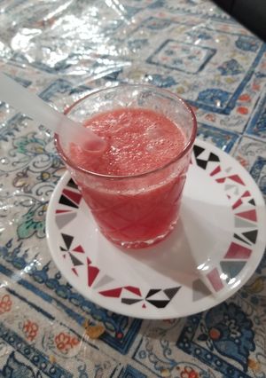 A picture of Watermelon slushy.