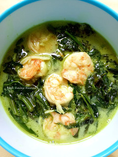 Foto resep 35. GULAI UDANG + SAYUR PAKIS