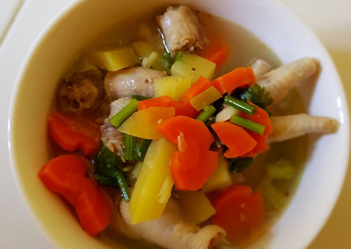 Sop Ceker Ayam #BikinRamadhanBerkesan