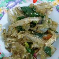 รูปของ Ikan asin tawar lombok ijo