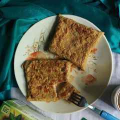 A picture of Bread omelet.