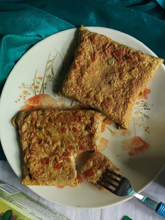 A picture of Bread omelet.