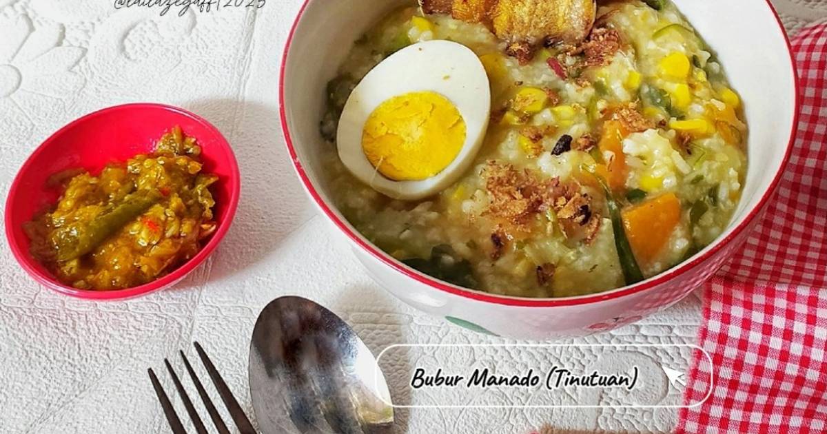 Resep Bubur Manado Tinutuan Dengan Bahan Sederhana