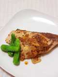 Garlic Mustard Sautéed Yellowtail