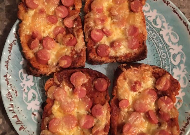 Easiest Way to Make Quick Bread Pizza #4weekschallenge