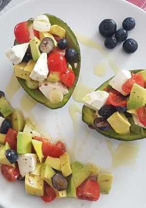 Una foto de Aguacate relleno