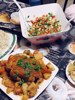 صورة لوصفة دجاج وبطاطا