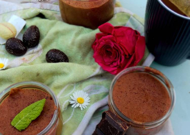 Manière simple pour Préparer Super rapide Fait maison Mousse au chocolat a l&#39;aquafaba