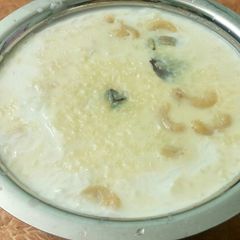 A picture of Payesh(kheer),in Bengali style.