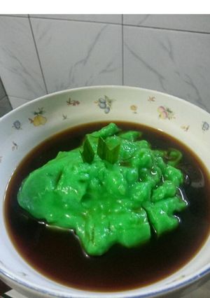 Foto resep Bubur sumsum pandan