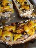 Easy Peasy Mushroom Cheese Toast