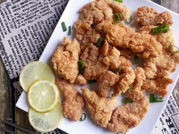 Langkah Mudah untuk Membuat Resep Chicken karage yang Bisa Manjain Lidah Anti Ribet, Lezat