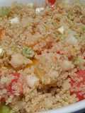 Ensalada vegetariana con quinoa