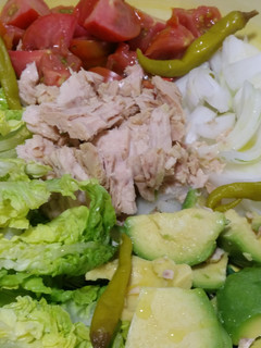 Una foto de Ensalada de atún al limón y sin sal
