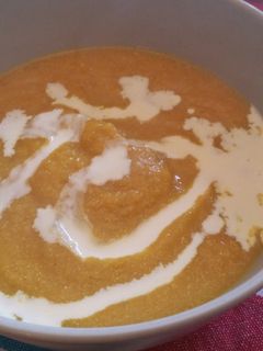 Una foto de Puré de verduras dulce, especiado y especial