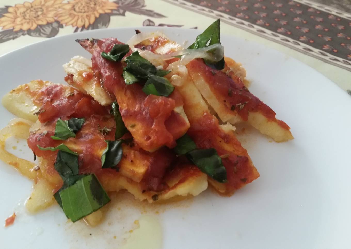 Pechugas de pollo al horno con boniato