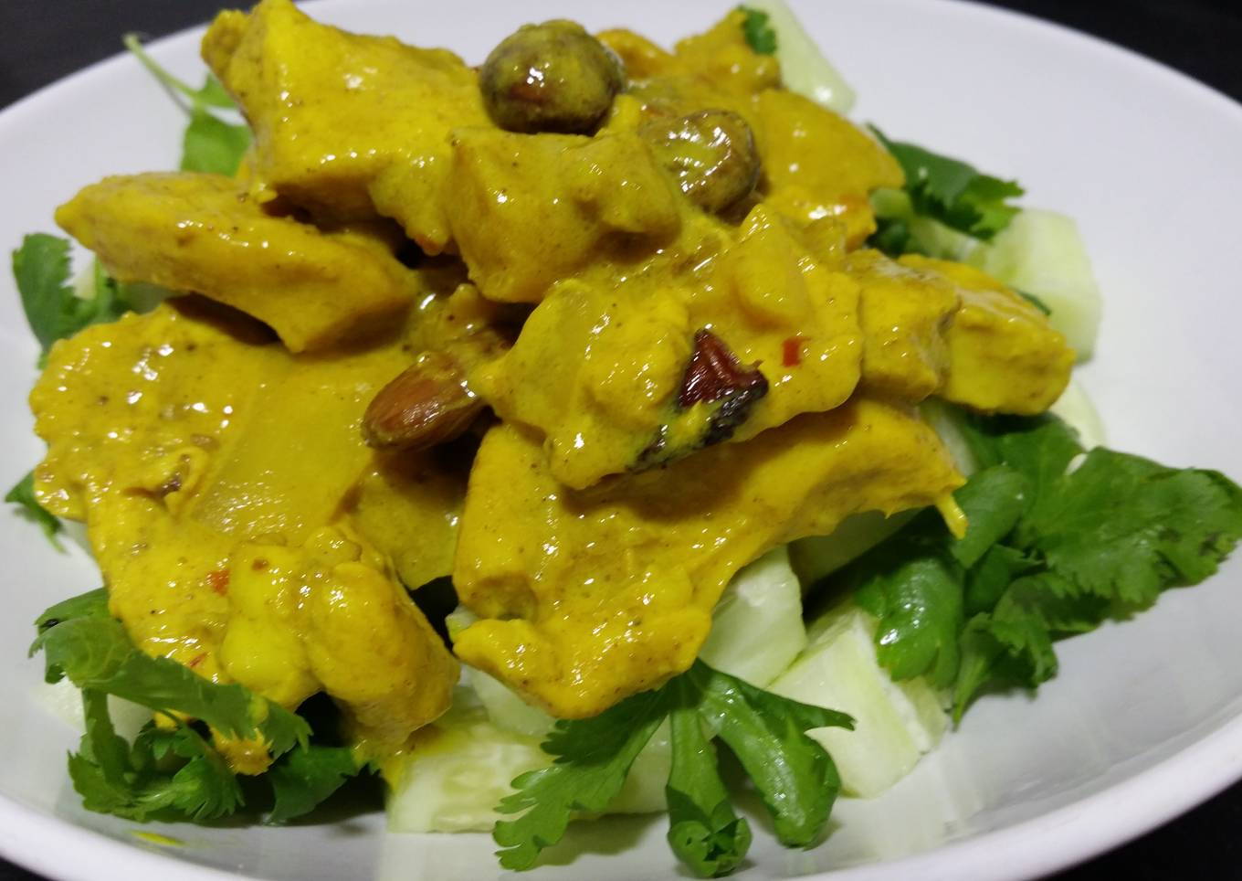 Pollo al curry light