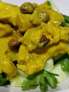 Una foto de Pollo al curry light