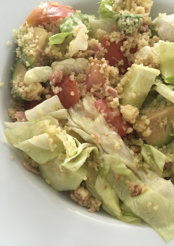 Una foto de Ensalada couscous completa 