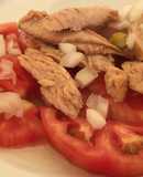 Tomates con ventresca