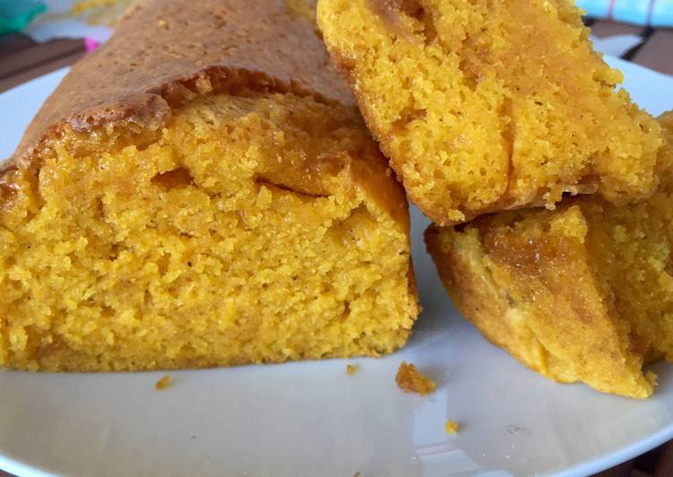 Bizcocho de zanahoria y vainilla