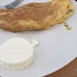 Tortilla francesa de atún con queso