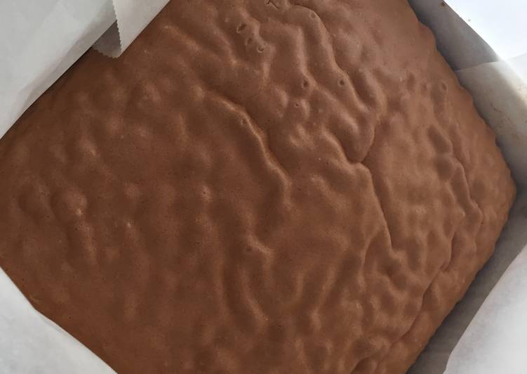 Bizcocho preparado para bases de tartas