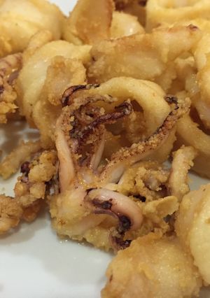 Una foto de Calamares a la andaluza o calamar a la romana 