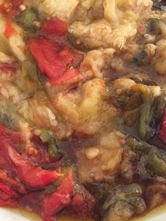 Una foto de Ensalada de verduras asadas