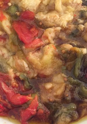Una foto de Ensalada de verduras asadas