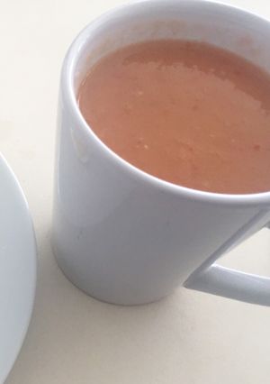 Una foto de Gazpacho andaluz fácil en Thermomix
