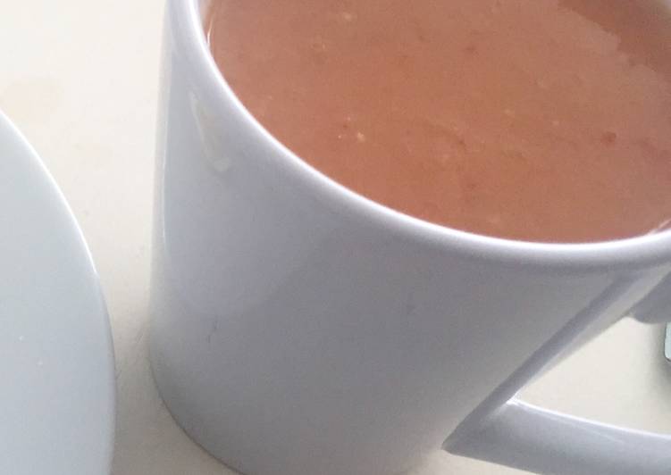 Gazpacho andaluz fácil en Thermomix