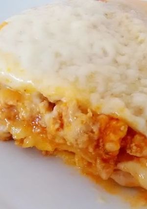 Una foto de Lasaña de pollo